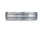 Benchmark Titanium 6mm Comfort Fit Design Wedding Band / Ring