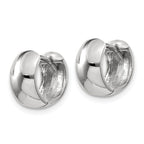 FJC Finejewelers 14k White Gold Hinged Hoop Earrings