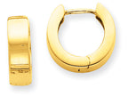 FJC Finejewelers 14k Yellow Gold Hinged Hoop Earrings