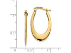 FJC Finejewelers 14k Yellow Gold Polished Hoop Earrings
