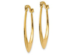 FJC Finejewelers 14k Yellow Gold Polished Hoop Earrings