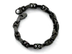 Chisel Tungsten Black IP - 9.5 inches Bracelet
