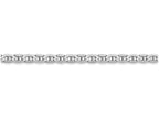 FJC Finejewelers 8 Inch 14k White Gold 3mm Concave Anchor Chain Bracelet