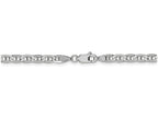 FJC Finejewelers 7 Inch 14k White Gold 3.75mm Concave Anchor Chain Bracelet