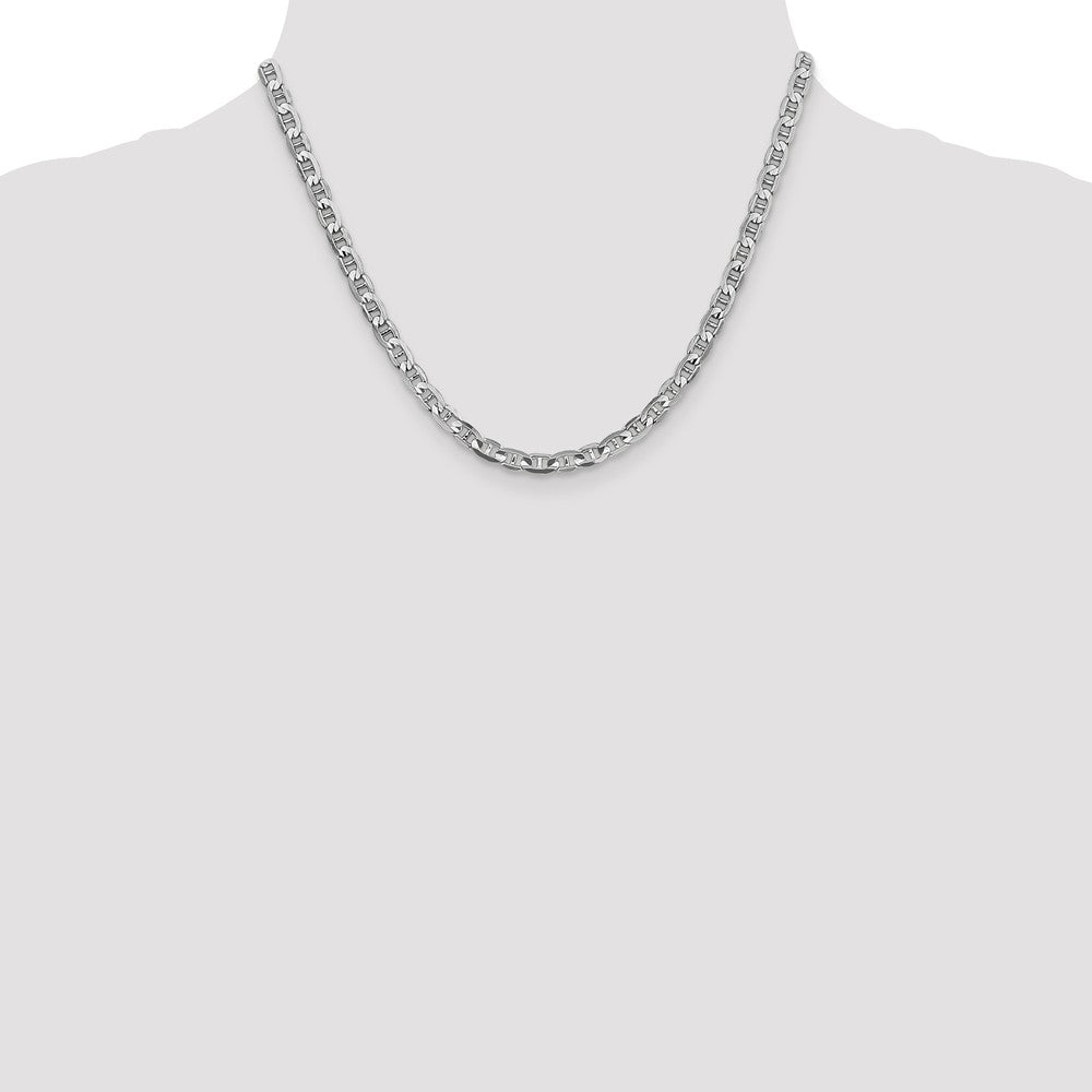 FJC Finejewelers 14k White Gold 4.5mm Concave Anchor