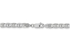 FJC Finejewelers 8 Inch 14k White Gold 4.4mm Concave Anchor Chain Bracelet