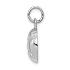 FJC Finejewelers 14k White Gold Baseball Charm