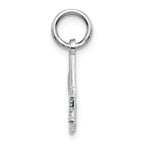 FJC Finejewelers 14k White Gold #1 Mom Charm