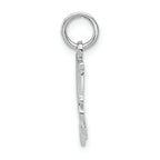 FJC Finejewelers 14k White Gold Mom Charm