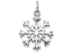 FJC Finejewelers 14k White Gold Snowflake Charm