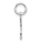 FJC Finejewelers 14k White Gold #1 Dad Charm