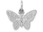 FJC Finejewelers 14k White Gold Butterfly Charm