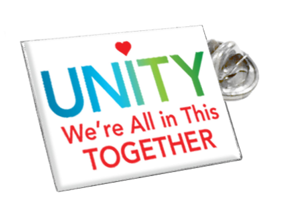 Wind And Fire Unity We`re All in This TOGETHER Lapel Pin