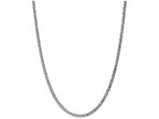 FJC Finejewelers 18 Inch 14k White Gold 3.9mm Flat Curb Chain Necklace