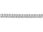 FJC Finejewelers 20 Inch 14k White Gold 4.5mm Flat Curb Chain Necklace