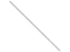 FJC Finejewelers 24 Inch 14k White Gold 5.2mm Flat Curb Chain Necklace