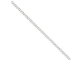 FJC Finejewelers 24 Inch 14k White Gold 6.1mm Flat Curb Chain Necklace