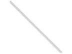 FJC Finejewelers 24 Inch 14k White Gold 6.1mm Flat Curb Chain Necklace
