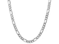 FJC Finejewelers 14k White Gold 7.0mm Figaro Chain