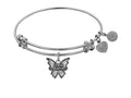 Angelica Collection Antique White Smooth Finish Brass grand Daughter Expandable Bangle