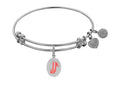 Angelica Collection Red Slipper Expandable Bangle