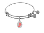 Angelica Collection Red Slipper Expandable Bangle