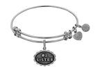 Brass With White Finish #1 Sister Charm For Angelica Bangle