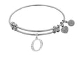 Brass With White Finish Initial O Charm For Angelica Collection Bangle