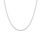 FJC Finejewelers 14k White Gold .95mm Box Chain