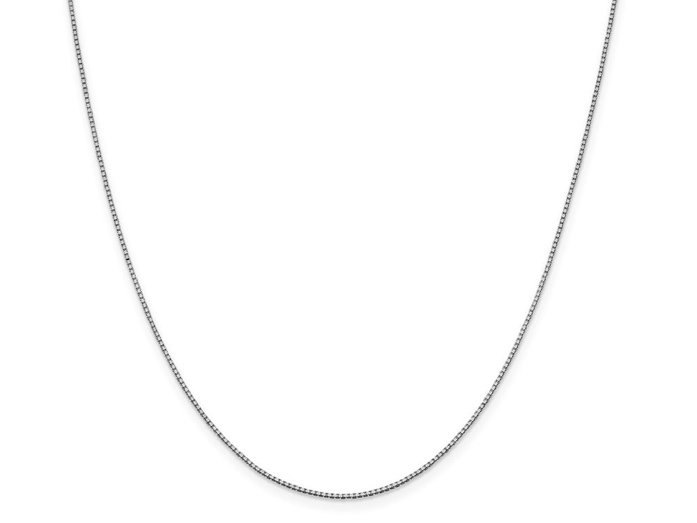 FJC Finejewelers 14k White Gold .95mm Box Chain