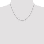 FJC Finejewelers 14k White Gold .95mm Box Chain
