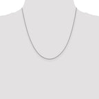 FJC Finejewelers 14k White Gold .95mm Box Chain