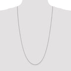 FJC Finejewelers 14k White Gold .95mm Box Chain