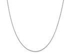 FJC Finejewelers 14k White Gold .95mm Box Chain