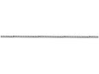FJC Finejewelers 18 Inch 14k White Gold 1mm Box Chain Necklace