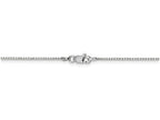 FJC Finejewelers 24 Inch 14k White Gold 1mm Box Chain Necklace