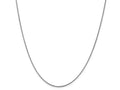 FJC Finejewelers 14k White Gold 1.05mm Box Chain