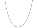 FJC Finejewelers 14k White Gold 1.05mm Box Chain