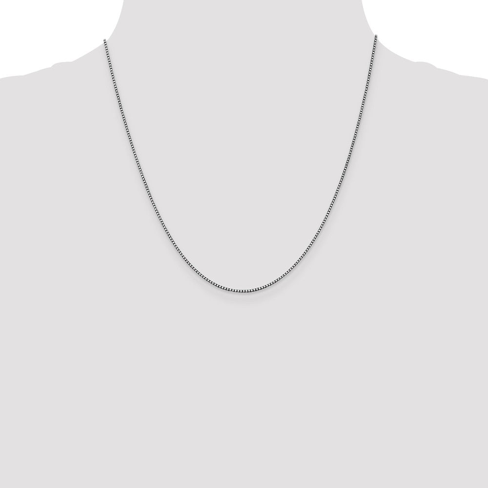 FJC Finejewelers 14k White Gold 1.05mm Box Chain