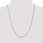 FJC Finejewelers 14k White Gold 1.05mm Box Chain