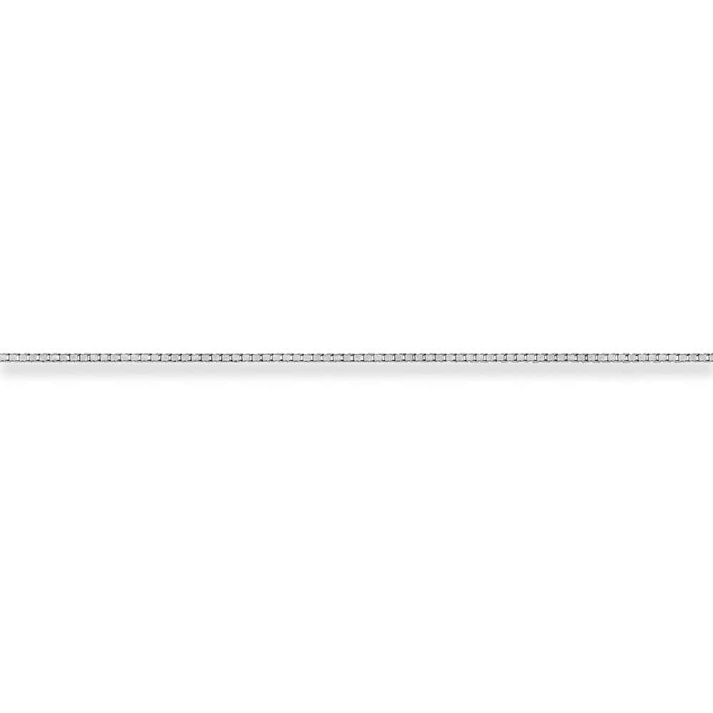 FJC Finejewelers 14k White Gold 30 Inches Long 1.05mm Wide Box Chain