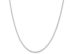 FJC Finejewelers 14k White Gold 30 Inches Long 1.05mm Wide Box Chain