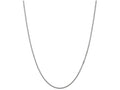FJC Finejewelers 20 Inch 14k White Gold 1.35mm Box Chain Necklace