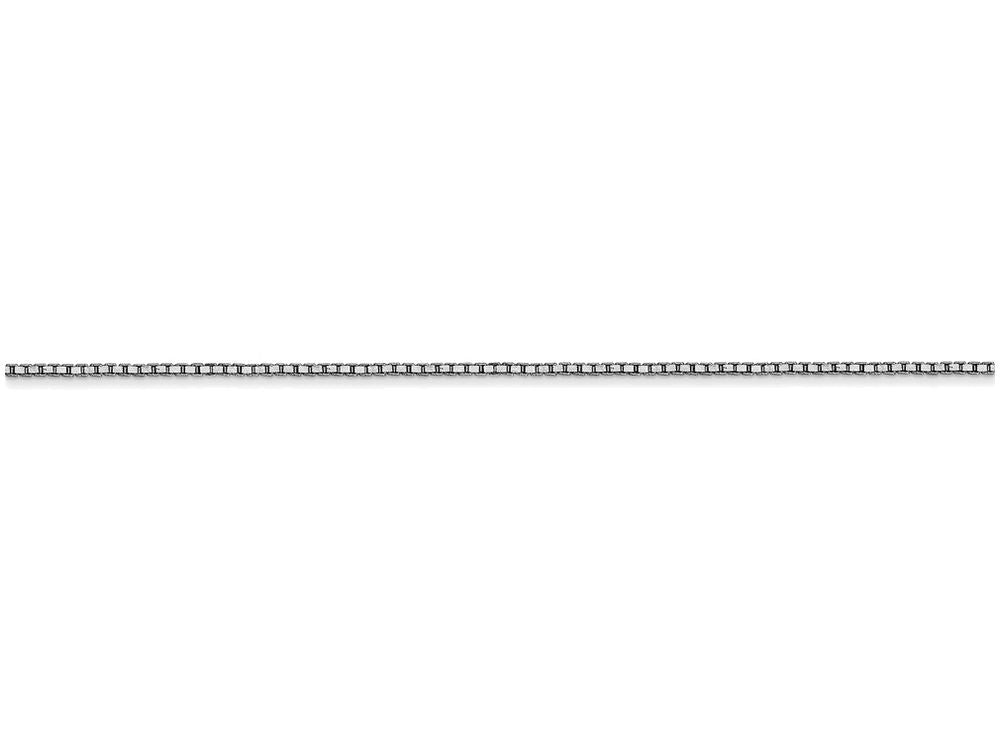 FJC Finejewelers 30 Inch 14k White Gold .90mm Box Chain Necklace