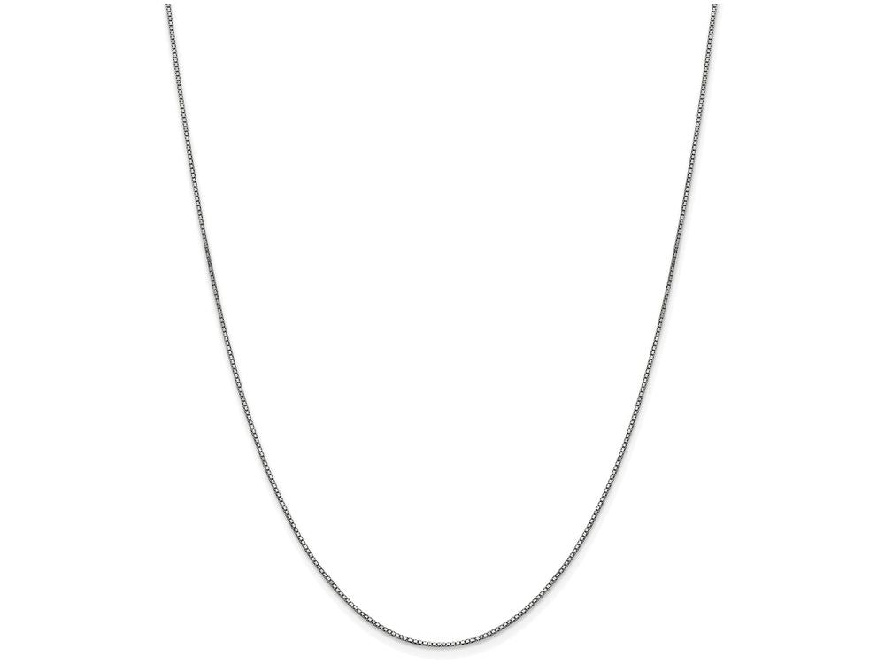 FJC Finejewelers 7 Inch 14k White Gold .90mm Box Chain Bracelet