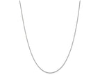 FJC Finejewelers 18 Inch 14k White Gold .90mm Box Chain Necklace