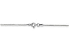 FJC Finejewelers 24 Inch 14k White Gold .90mm Box Chain Necklace