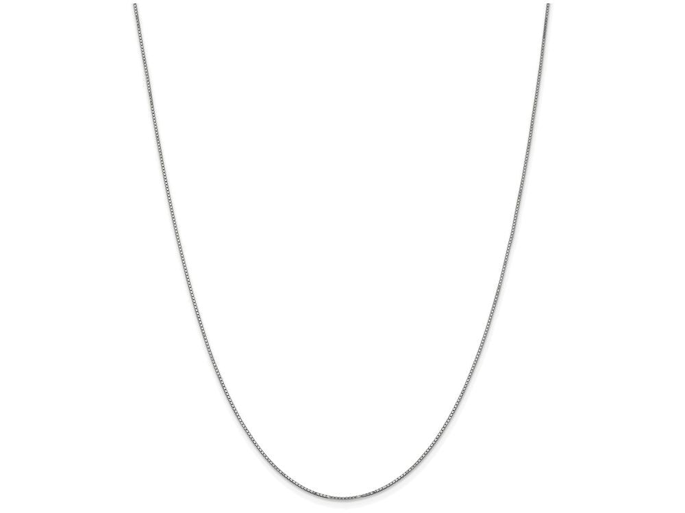 FJC Finejewelers 30 Inch 14k White Gold .90mm Box Chain Necklace