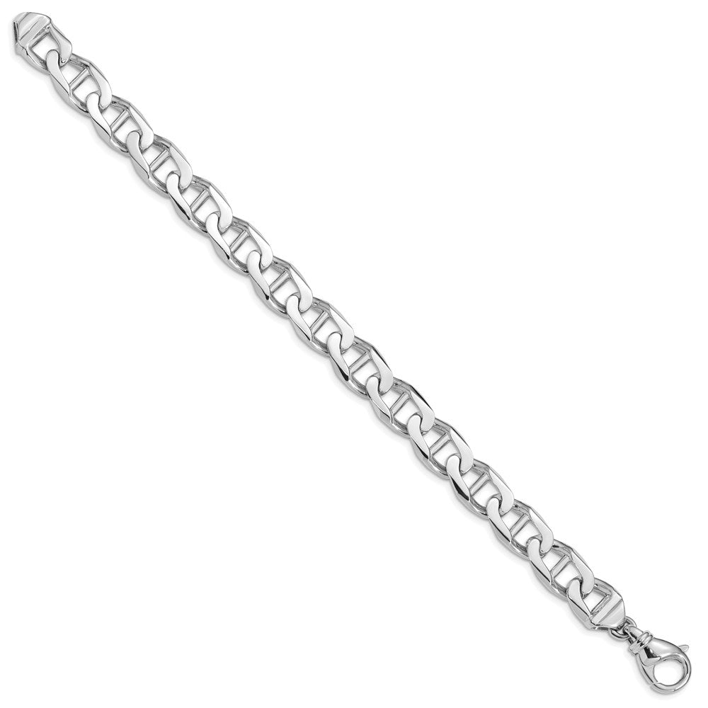 FJC Finejewelers 8 Inch 14k White Gold 11.0mm Anchor Link Chain Bracelet