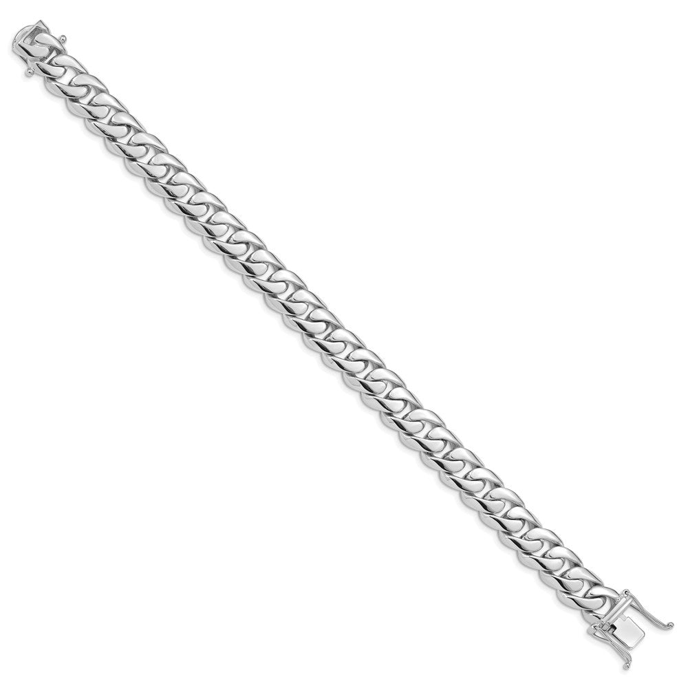 FJC Finejewelers 8 Inch 14k White Gold 11.0mm Curb Link Chain Bracelet